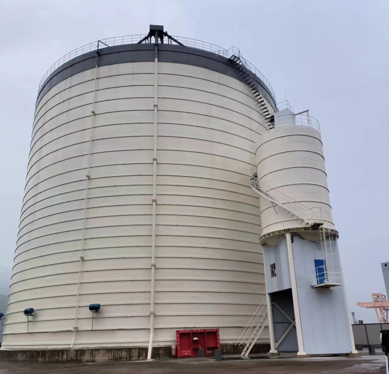 永顺10万吨水泥钢板库